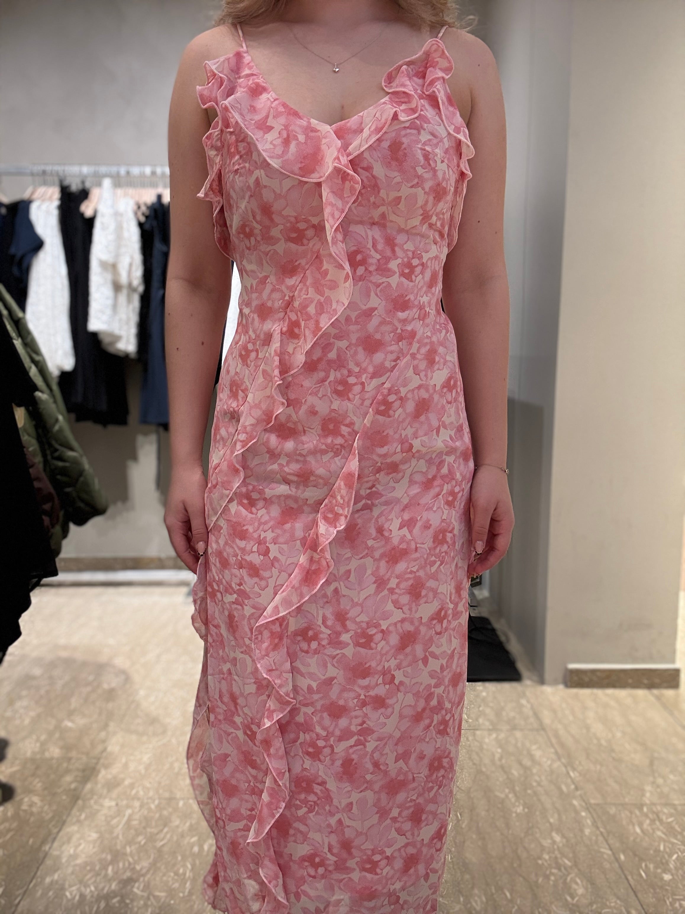 VIARIVA Midi Dress - Cherry Blossom